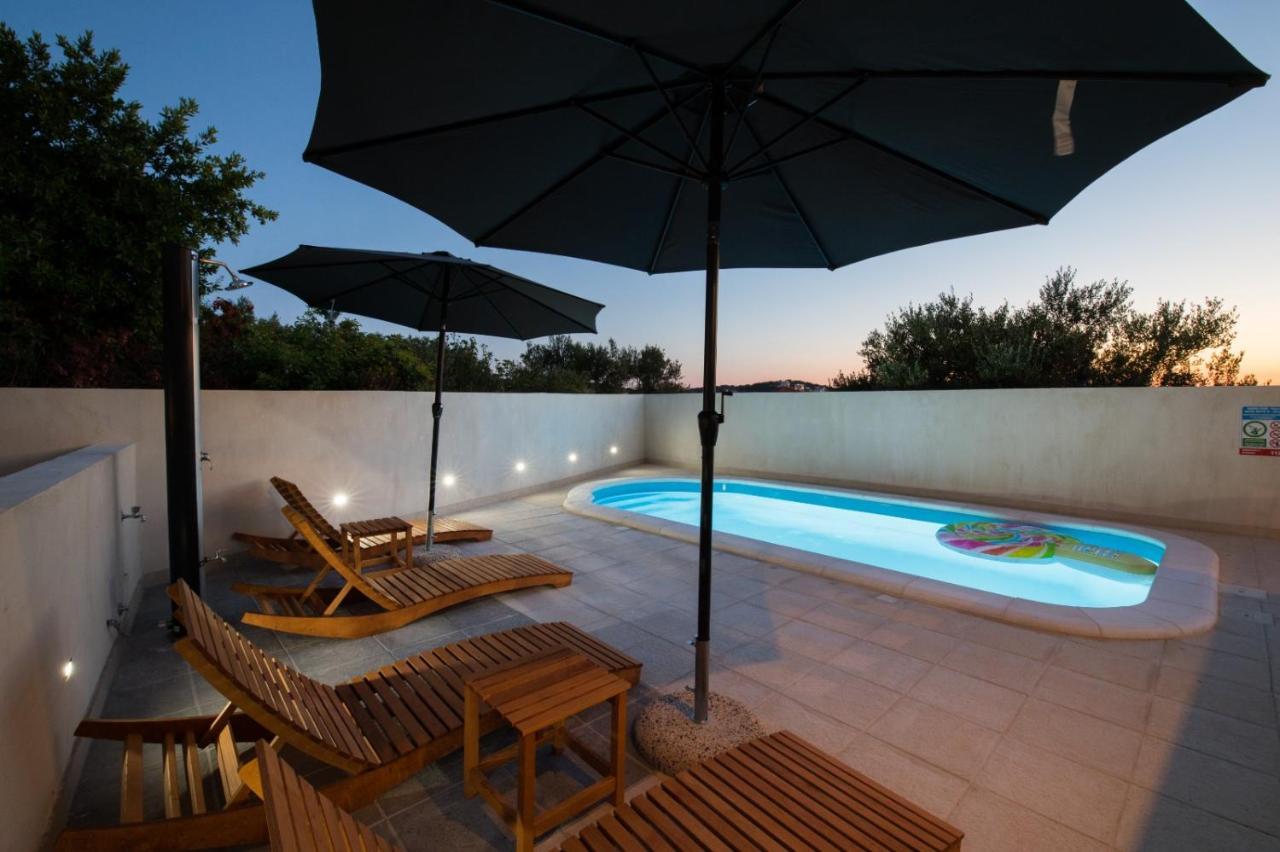 Brand New Aparment With Sea View & Swimming Pool At Ciovo - Villa Fiorentini Trogir Luaran gambar